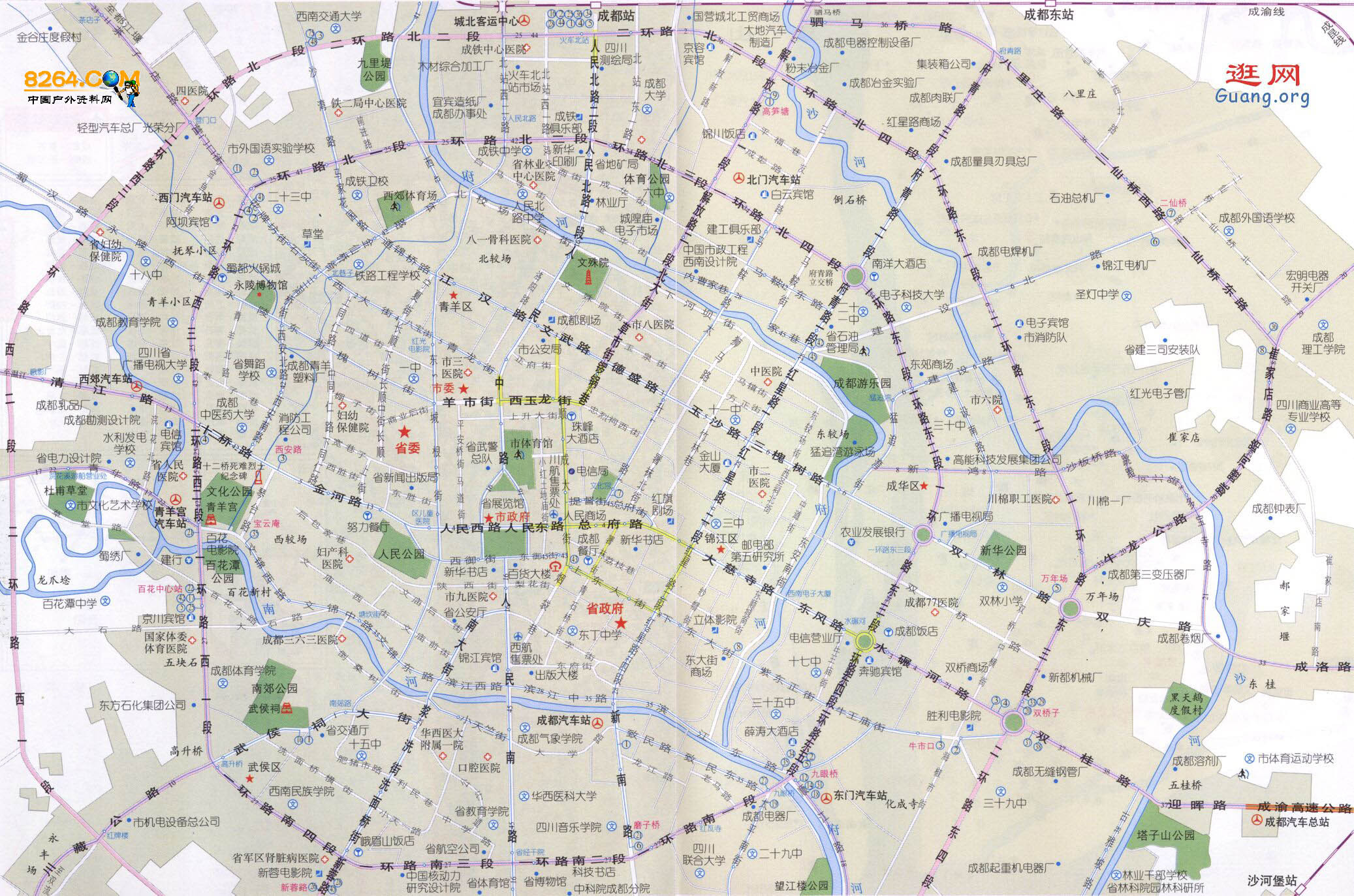 成都市最新地圖全圖，一張地圖背后的溫情故事