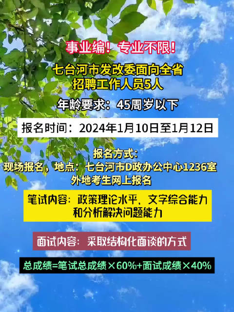 七臺河招聘資訊詳解，觀點闡述與分析