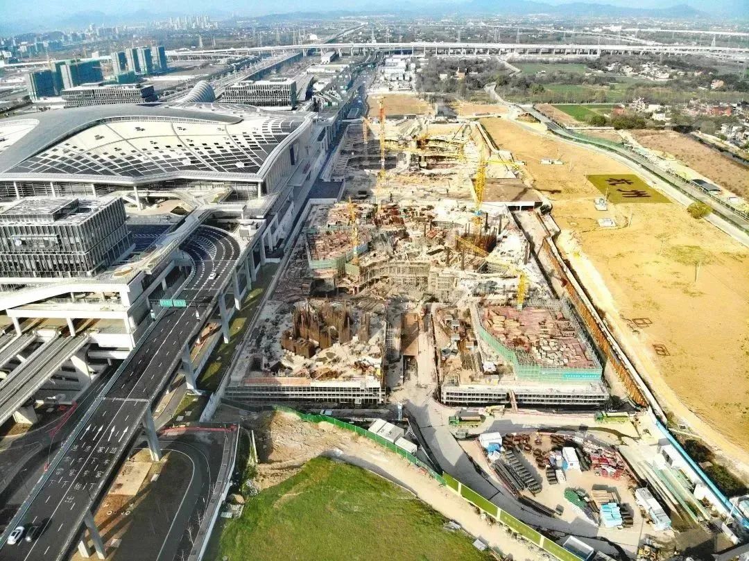 杭州西站建設(shè)最新進(jìn)展，自然之旅的新啟程地